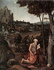 Famous Saint Paintings - Rocky Landscape with Saint Jerome